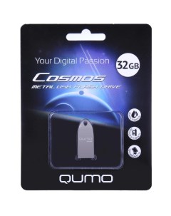 USB Flash накопитель 32GB Cosmo QM32GUD Cos USB 2 0 серебристый Qumo