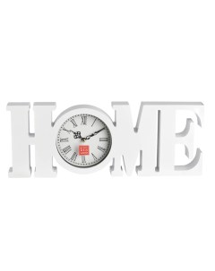 Часы настенные 39х15 см пластик стекло белые Ноmе Home deco Kuchenland