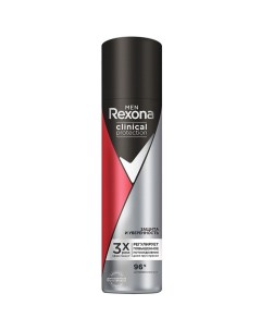 Дезодорант Clinical Protection Защита и увереность для мужчин спрей 150 мл Rexona