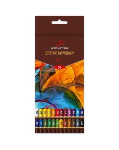 Набор цветных карандашей заточенный Vista-artista