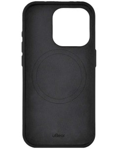Чехол для мобильного телефона uBear Capital Case для iPhone 15 Pro, черный (CS304BL61PCP-I23M) Ubear