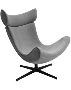 Кресло серый искусственная замша Bradex home