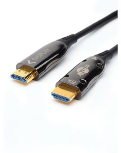 Кабель HDMI 19M HDMI 19M v2 1 4K 8K ферритовый фильтр 20 м черный High AT8878 Atcom