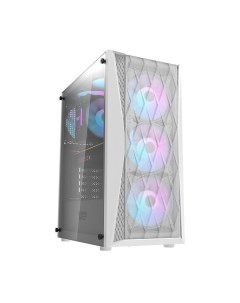 Корпус DK352 EATX Midi Tower 2xUSB 3 0 RGB подсветка белый без БП DK352 WH Darkflash