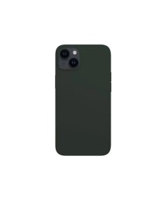 Чехол Silicone case MagSafe iPhone 14 темно зеленый Vlp