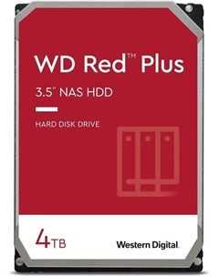 Внутренний жесткий диск Western Digital Red Plus 4ТБ Wd