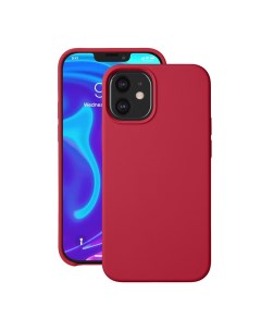 Чехол Liquid Silicone Pro для iPhone 12 mini красный 87793 Deppa