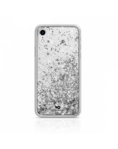 Чехол Sparkle для iPhone XR серебряные звезды White-diamonds