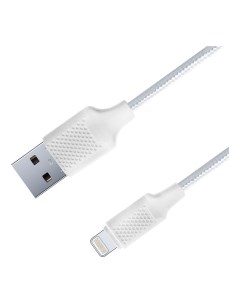 Кабель для зарядки и передачи данных CS 5221 USB Lightning тканевая оплетка 2 м Sigma