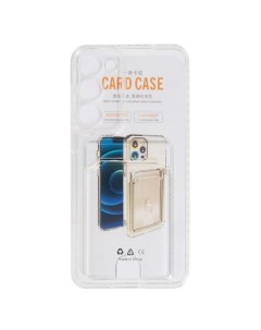 Чехол для Samsung Galaxy S23 Plus прозрачный силикон техпак Card case