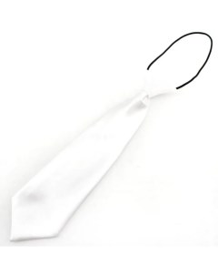 Детский галстук MG02 белый 2beman