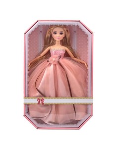 Кукла в бальном платье в коробке 30 см 7721 G Nobrand