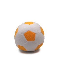 Детский мяч F 100 WY Мяч мягкий цвет бело желтый 23 см Magic bear toys