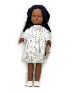 Кукла Нэни с тёмными волосами в берете 42 см 42022 Lamagik