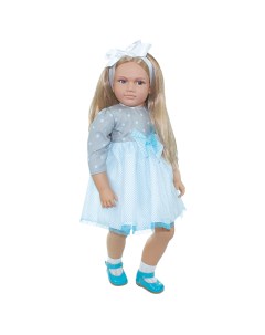 Коллекционная кукла Ширли блондинка 62 см В9007 Lamagik
