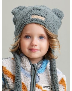 Шапка детская 89065 dark grey размер 48 50 Happy baby