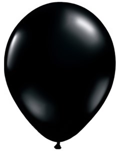 Шар латексный 16 кристалл набор 50 шт цвет чёрный Альбатрос