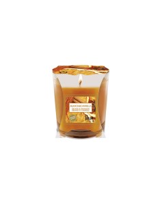 Свеча ароматизированная Апельсин с корицей 7 5х8 5 см Petali