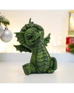 Фигура дракон счастливый 17х13х9см Хорошие сувениры