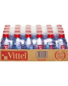 Минеральная вода негазированная пластик 0 33 л 24 штуки Vittel