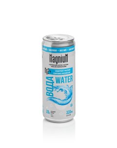 Напиток Вода с магнием без добавок газированный 0 33 л Magnium