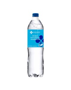 Вода питьевая негазированная 1 4 л Маркет перекресток
