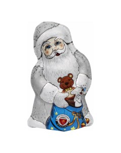 Шоколад фигурный Дед Мороз из темного шоколада 50 г в ассортименте Золотое правило