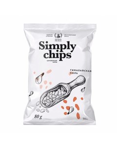 Чипсы картофельные Гималайская соль 80 г Simply chips