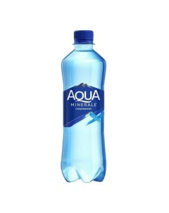 Вода питьевая газированная 500 мл Aqua minerale