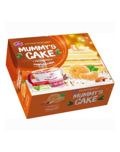 Торт Mummy s Cake с мандарином и миндалем 310 г Конти
