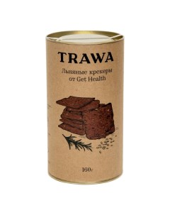 Крекеры льняные от Get Health 160 г Trawa