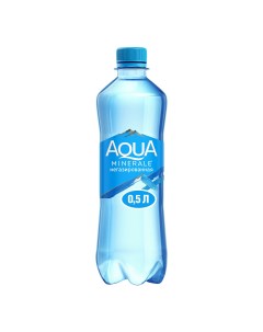 Вода питьевая негазированная столовая 0 5 л Aqua minerale