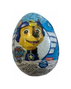 Яйцо шоколадное фигурное с подарком 20 г Paw patrol