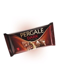 Темный шоколад с кофейной начинкой 100 гр Упаковка 19 шт Pergale