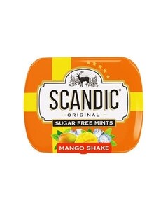 Леденцы Scandic Mango Shake без сахара 18 г Energon