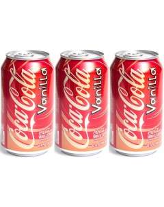 Газированный напиток Ванилла 355 мл х 3 шт Coca-cola