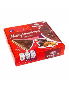 Торт Миндальный с темным шоколадом 400 г У палыча