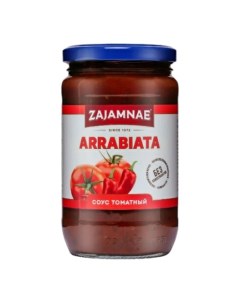 Соус томатный Arrabiata 370 г Zajamnae