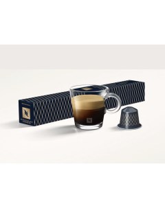 Кофе в капсулах Festive Black Espresso интенсивность 7 10 капсул Nespresso