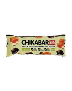 Батончик Chikabar протеиновый арахис карамель 60 г Chikalab