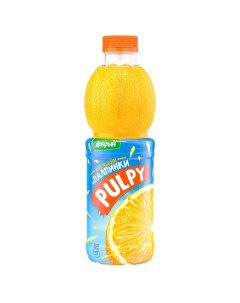 Напиток сокосодержащий Палпи Апельсин 0 9 л х 12 шт Pulpy