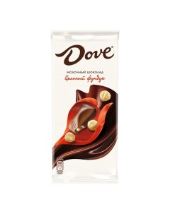 Шоколад молочный с цельным фундуком 90 г Dove