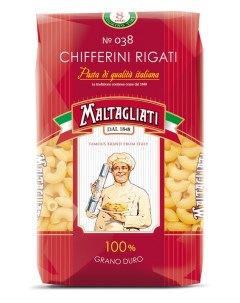 Макаронные изделия Chifferi rigati 038 450 г Maltagliati