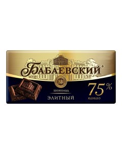 Шоколад горький элитный 90 г Бабаевский