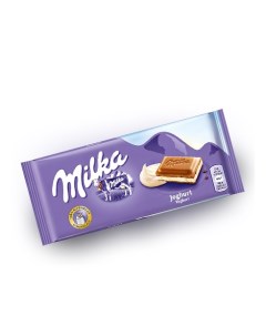 Шоколад Yoghurt 100 грамм Упаковка 23 шт Milka