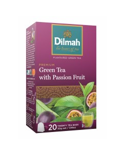 Чай зеленый Special Green Маракуйя в пакетиках 1 5 г х 20 шт Dilmah