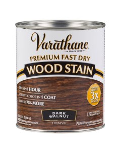 Масло для дерева и мебели Premium Fast Dry Wood Stain Темный орех 0 946 л Varathane