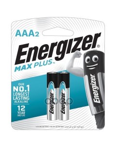 Батарейка Алкалиновая Max Plus Aaa 1 5v Упаковка 2 Шт E301306503 арт Energizer