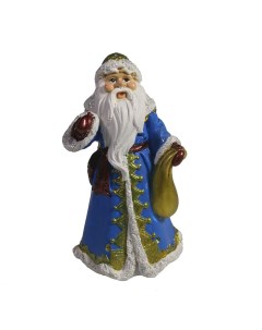 Новогодняя фигурка Дед Мороз в синей шубе 202133 1 шт Ремеко