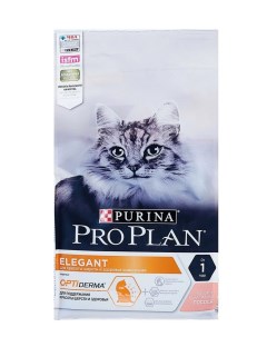 Сухой корм для кошек Purina для шерсти и кожи лосось 1 5 кг Pro plan